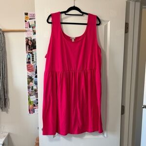 Ava & Viv Vibrant Pink Mini Dress
